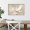 Transparent Beauty III (Floral) by Eva Watts 23-in. W x 16-in. H. Canvas Wall Art Print Framed in Gold